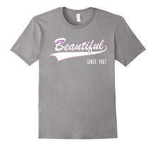 30th Birthday Gift Shirt Beautiful Since 1987 30 Year Old