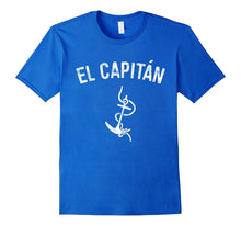 El Capitan T-Shirt Anchor Funny Captain Skipper Gift Shirt