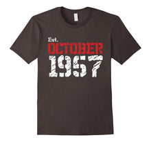Est October 1957 Shirt 60th Birthday Gifts TShirt