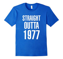 40 Years Old Straight Outta 1977 40th Birthday Gift T-Shirt