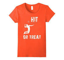 Funny Hit or Treat Volleyball Halloween Tshirt