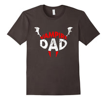 Mens Funny Vampire Dad Halloween Party Costume T Shirt
