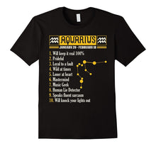 10 Things About Aquarius T-Shirt Aquarius Facts