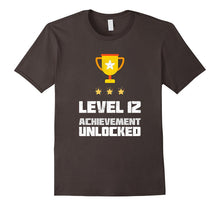 12 Year Old Birthday Gift Shirt Gamer Level 12 Unlocked