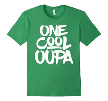 Men's One Cool Oupa T Shirt - Grandfather Dad Gift Tee