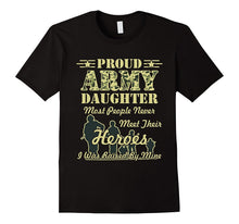 Proud Army Daughter T-Shirt Memorial Day Tshirt