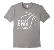 I Play for Jesus, Distressed Christian Basketball T Shirt