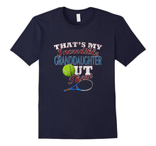 Distressed Tennis Granddaughter, Grandma & Grandpa T-Shirt