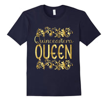 Quinceanera Queen Birthday Shirt 15th 15 Quince Fifteen Gold