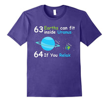 63 Earths Can Fit Inside Uranus T-Shirt - Funny Science Shir
