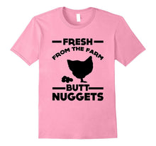 Funny Fresh From the Farm Butt Nuggets T-Shirt Chicken Zoo