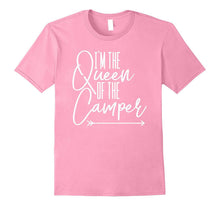 Funny Camping T-Shirt 'I'm the Queen of the Camper'