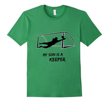 My Son Is a Keeper Soccer Shirt Moms Dads Goalies