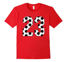 #23 Soccer Ball Soccer Mom Birthday Soccer T-Shirt