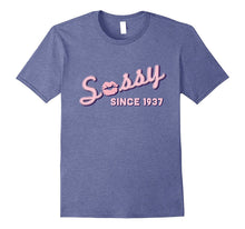 Sassy Since 1937 T-Shirt 80 Yrs Old B-Day 80th Birthday Gift