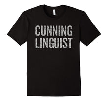 Cunning Linguist Tshirt for Halloween Last Minute Costume