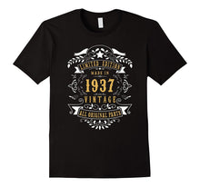 80 Years Old Made Birth 1937 80th Birthday Bday Gift T-Shirt