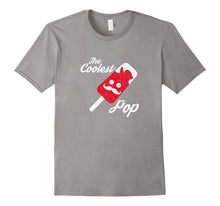 The Coolest Pop Mustache Popsicle T-Shirt Funny for Dad Men