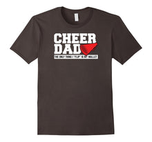 Cheer Dad Funny the Only Thing I Flip Is My Wallet Tshirt