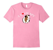 I Love Guinea Pig T-Shirt, Guinea Pig Lovers Tee