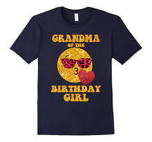 Grandma of the Birthday Girl TShirt Emoji Heart Kiss
