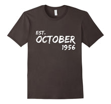 Est October 1956 Shirt - 61st Birthday Gifts TShirt