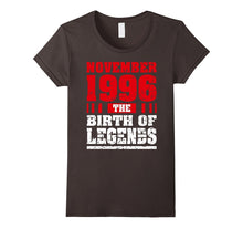 21 Years Old 21st Birthday Birth November 1996 Gift Apparel