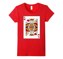 Heart King Tshirt Design Playing Cards Clothing and GIft
