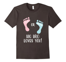 Gender Reveal TShirt - Pink or Blue Big Bro Loves You