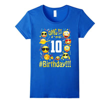Funny 10 Years Old 10th Birthday Emoji Shirt Gifts 2007 Cute