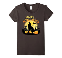 Happy Howl-Ween Awesome Wolf Lover Pumpkin T-Shirt