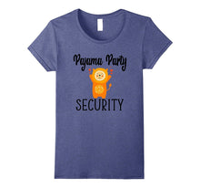Pajama Party Security Lion Fun T Shirt