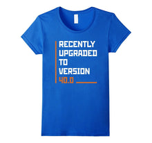 40th Birthday Tee Shirt Gift Geek Made in 1977 Version 40.0