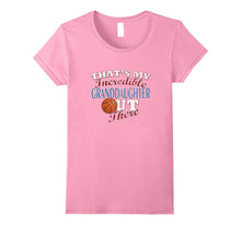 Distressed Basketball Granddaughter Grandma Grandpa T-Shirt