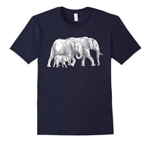 Elephant Family Shirt: Cute Funny I Love My Family Gift Tee