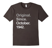 Original Since October 1942 Shirt 75th Birthday Gifts TShirt