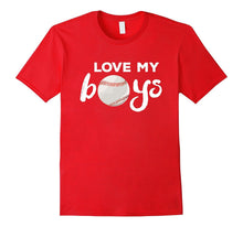 Love My Boys Baseball Mom & Dad T-Shirt