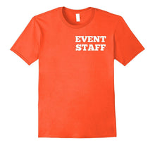 Event Staff T Shirt for Costume, Birthday Party T Shirt