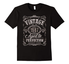 30th Birthday Gift Shirt Vintage Dude 1987 30 Year Old Shirt
