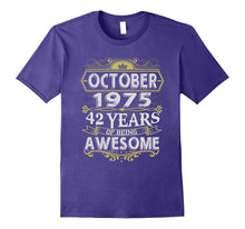October 1975 - 42th Birthday Funny Tshirt