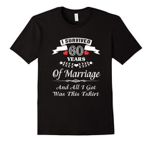 60th Anniversary T-Shirt 60 Years Wedding Marriage Gift