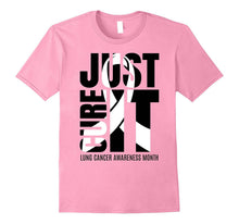 Just Cure It Lung Cancer Awareness Shirts Ribbon Shirt