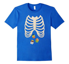Halloween Skeleton Rib Cage Xray Sweets Cupcake Lover Tshirt