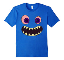 Happy Monster Costume Tshirt Halloween Cute Funny Face Tee