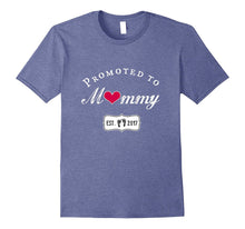 "Promoted to Mommy Est. 2017" Cute New Mom Shirt