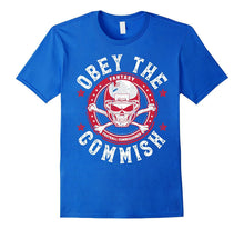 Obey Commish Funny Fantasy Football Champion Draft T Shirt