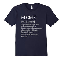 Meme Definition Grandma Mother Day Gifts Women T-Shirt