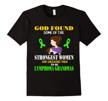 Strongest Women Are Lymphoma Grandmas Awareness T Shirt