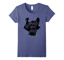 Distressed Fall Gobble Til You Wobble Thanksgiving Shirt