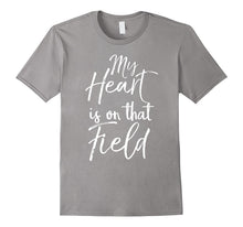 My Heart Is on That Field Shirt Vintage Fall Football Tee